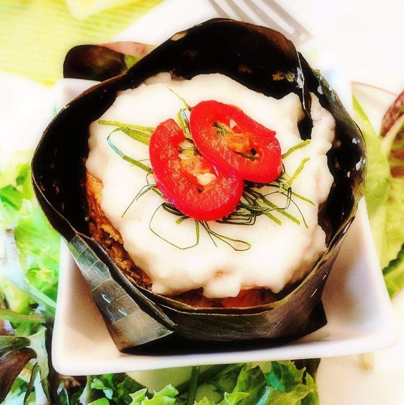 Papillotes de saumon "Hoa mok", 