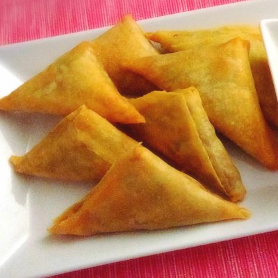 Samosa aux légumes.