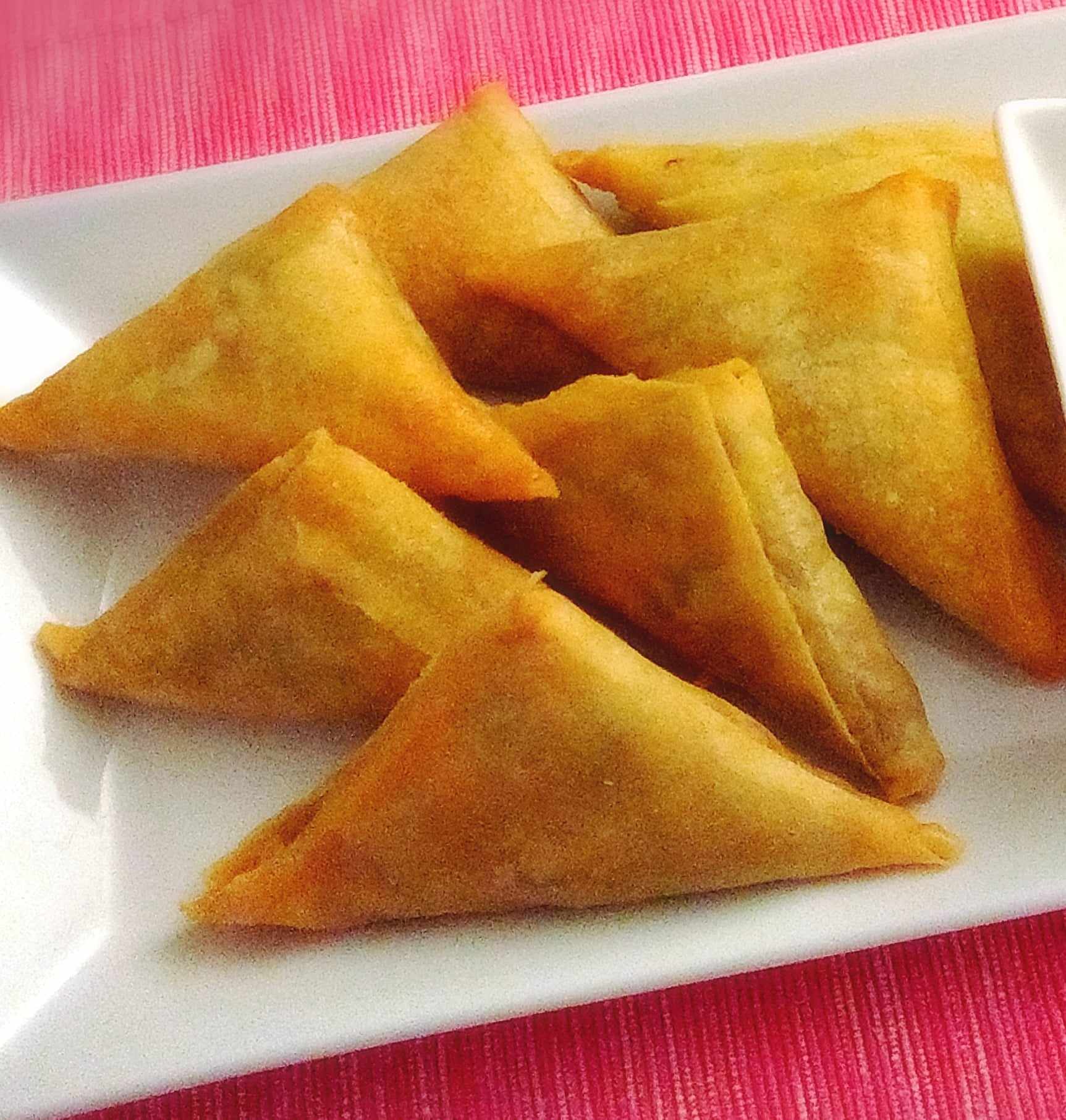 Samosa aux légumes.